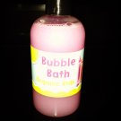 Organic Kids Bubble Bath Bubblegum Scented 8oz Hanmade by Organic Babes