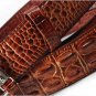 men's genuine leather belts , cowhide leather high quality fashion Crocodile belt