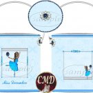 Ballerina Birthstone Gift Can - template - DECEMBER