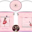 Ballerina Birthstone Gift Can - template - OCTOBER