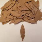 100 Mini Feathers - Kraft - FREE SHIPPING