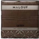 600 Thread Count Chocolate Queen Egyptian Cotton Sheets