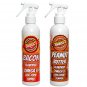Bacon Flavor Omega 3 Spray and Peanut Butter Omega 3 Spray for dry dog food
