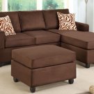 F7661 Sectional Sofa w/ Ottoman