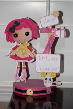 Lalalopsy Crumps Sugar Cookie Personalized Birthday Centerpice