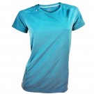 Adidas Tech Shirt Women's (Blue/Yellow, S)
