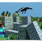 dragons steve minecraft Pillow case