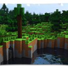 landscapes trees forest minecraft cinema4d pillowcase