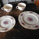 Beautiful Little Lenox Rose Fine China 6 Piece Set