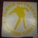 HUGE ZOMBIE Attack Outbreak Response Vehicle Vinyl decal sticker