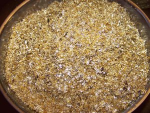 ONE POUND OF GOLD LEAF FLAKE~Gold flakes