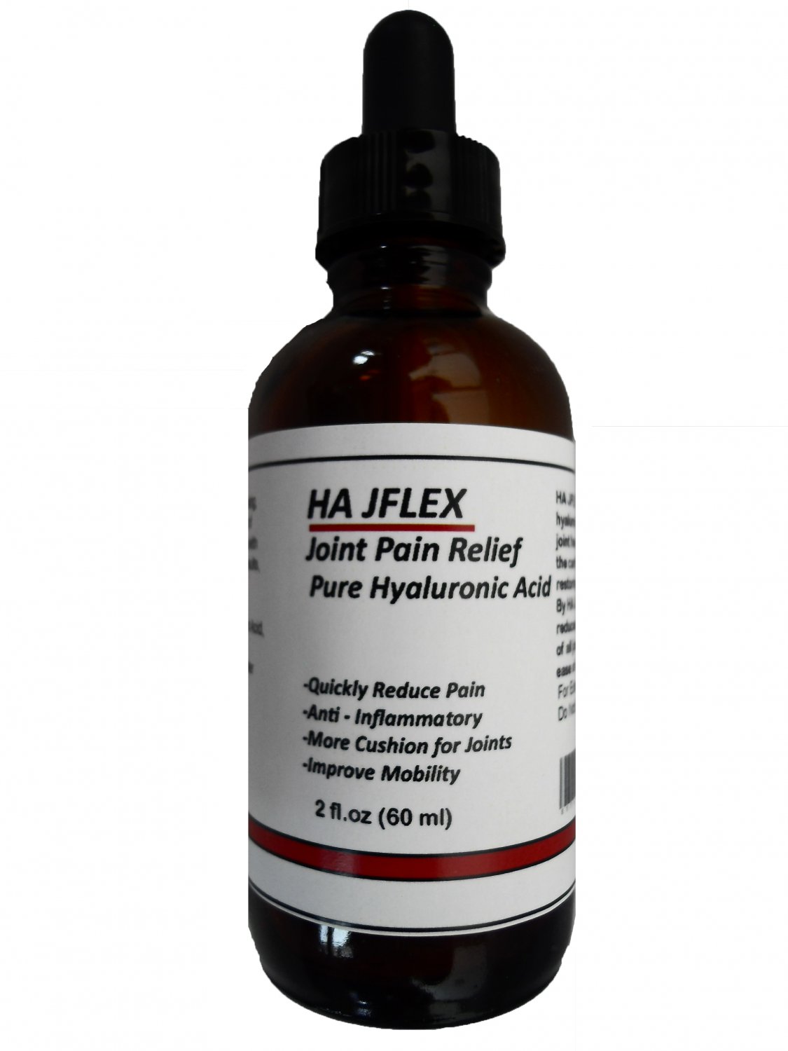 Amazing Topical Pure Hyaluronic Acid Joint Pain Relief HA JFLEX 2 oz.