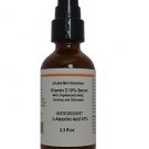 Antioxidant Vitamin C 10-25%  with Comfrey, Echinacea, and Hyaluronic Acid Serum