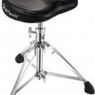 Drum Throne Padded Drum Seat Chair Stool, Height Adjustable, Rotatable
