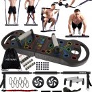 Portable Home Gym with 16 Fitness Accessories,20 in 1 Collapsible