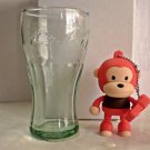 4GB RED MONKEY  USB FLASH DRIVE MEMORY STICK  WITH 2.5oz  COKE GLASS