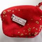 4GB Crystal Cross USB Flash Drive with KIMONO SILK COIN PURSE HANDMADE IN JAPAN