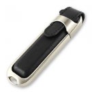 4GB BLACK LEATHER USB Flash Drive  Memory Pen Drive