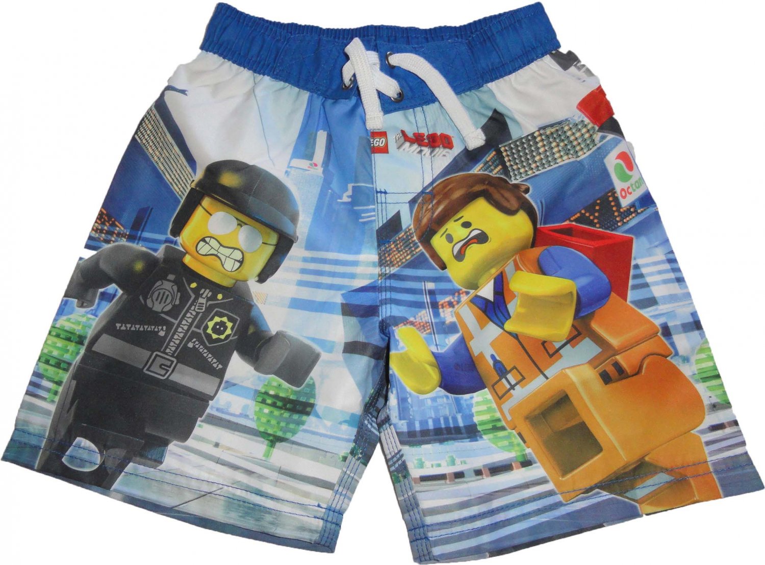 lego movie swim trunks