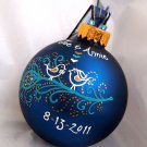 Love Birds Personalized Ornament for Couple Wedding