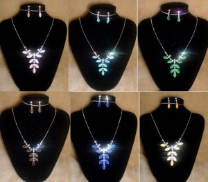 Necklance/Earring sets - Available March 15, 2010
