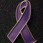 Epilepsy Awareness Purple Support Ribbon Lapel Pin New