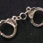 Silver Handcuffs Tie Pin Tac Police Law Officer Cop New