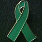 Glaucoma Awareness Green Ribbon Support Lapel Pin New