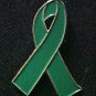 Glaucoma Awareness Green Ribbon Support Lapel Pin New