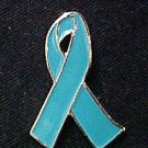 Food Allergies Awareness Teal Ribbon Lapel Pin Tac