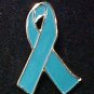 Food Allergies Awareness Teal Ribbon Lapel Pin Tac