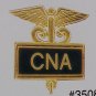 CNA Certified Nurses Aide Inlaid Pin Caduceus 3508B New