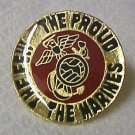 Marines The Few Proud Insignia Lapel Cap Pin Tac New
