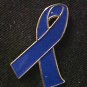 Colon Cancer Awareness Blue Support Ribbon Lapel Pin