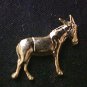 US Democratic Lapel Pin Party Donkey Yellow Gold Plated Cap Tac USA New