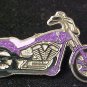 Lupus Awareness Support Ribbon Motorcycle Biker Pin