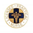 LPN Lapel Pin Licensed Practical Nurse Nursing Blue Cross Graduation Pinning New