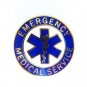 EMS Collar Pin Device Emergency Medical Service Blue Gold Star of Life 54G2 New