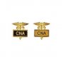 CNA Pin Certified Nurse Assistant Aide Inlaid Framed Caduceus 2 Colors 3508 New