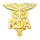 RDA Lapel Pin Registered Dental Assistant Emblem 950 New