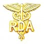 RDA Lapel Pin Registered Dental Assistant Emblem 950 New