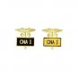 CNA II Lapel Pin Certified Nurses Assistant Aide Inlaid Caduceus 2 Colors 3514