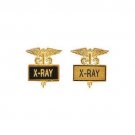 X-Ray X Ray Pin  Inlaid Framed Caduceus Technician Graduation 2 Colors 3510 New