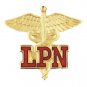 LPN Lapel Pin Licensed Practical Nurse Nursing  Medical Emblem Caduceus 1023 New
