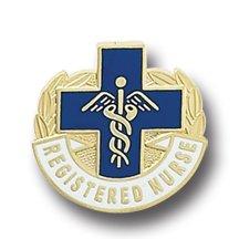 Registered Nurse Lapel Pin RN Graduation Pinning Ceremony Pins Blue Cross 963
