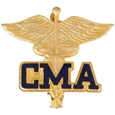 Certified Medical Assistant Pin CMA Caduceus Emblem Graduation Pins New