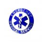 EMS Collar Pin Device Emergency Medical Service Blue Silver Star of Life 54S2