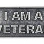 I Am A Veteran Lapel Pin Tac Pewter Support Proud Military Vets New