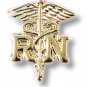 RN Caduceus Lapel Pin Set of 2 Registered Nurse Graduation Ceremony Cap Tacs