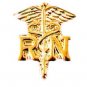 RN Caduceus Lapel Pin Set of 2 Registered Nurse Graduation Ceremony Cap Tacs